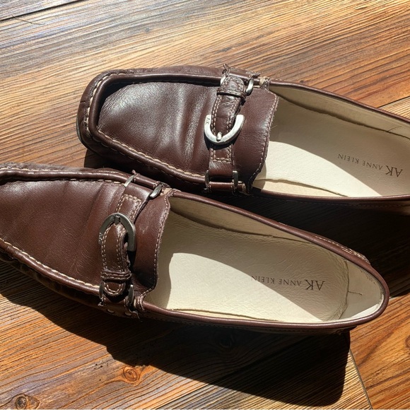 Anne Klein Brown Loafers for Women Size 8.5 - Picture 3 of 11
